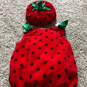 9-12 month strawberry costume